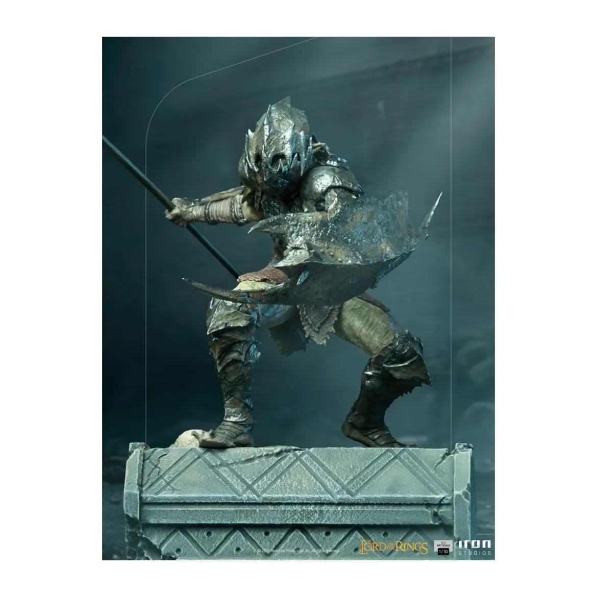 IRON STUDIOS - Armored Orc BDS Art Scale 1/10 - Lord of the Rings