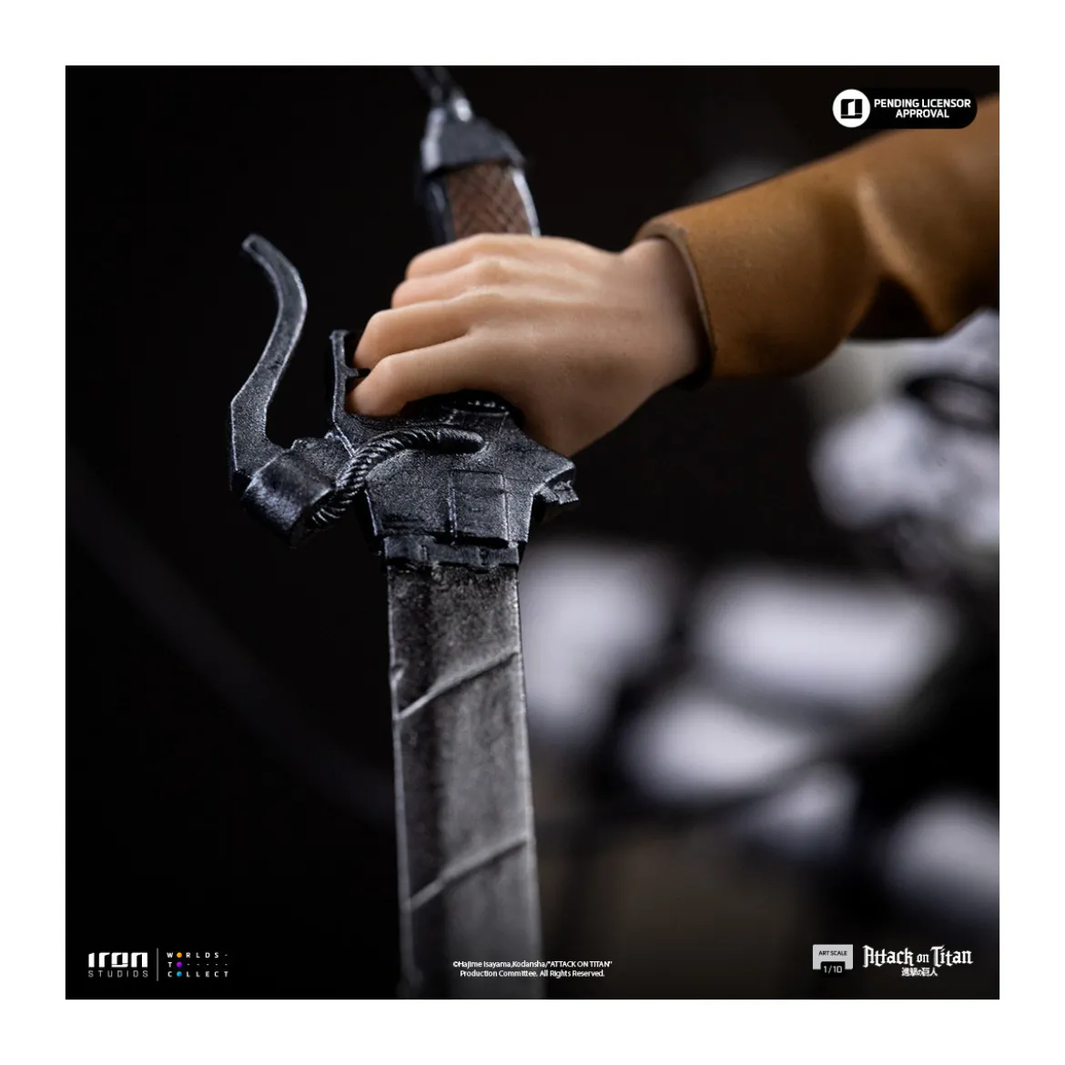 Iron Studios - Attack on Titan - Eren Yeager Art Scale 1/10 - l'Attaque des Titans