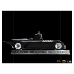 Iron Studios - Batman & Batmobile Deluxe - Batman The Animated Serie 1/10 DX Art Scale