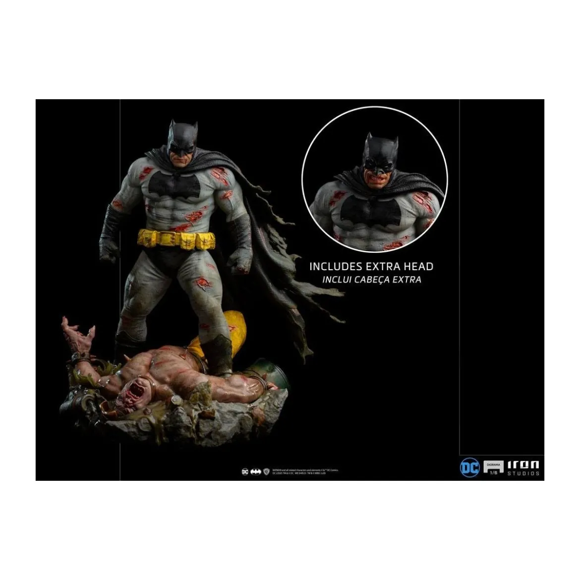 Iron Studios - Batman Dark Knight diorama 1/6