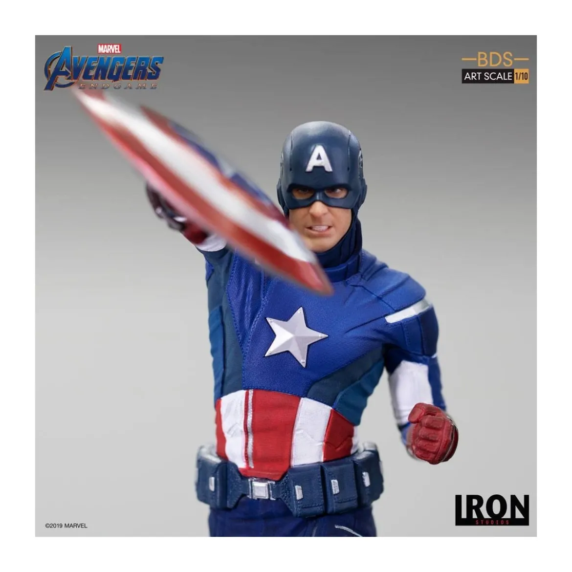Iron Studios - BDS Art Scale 1/10 - Avengers: Endgame Captain America 2012 - 21cm