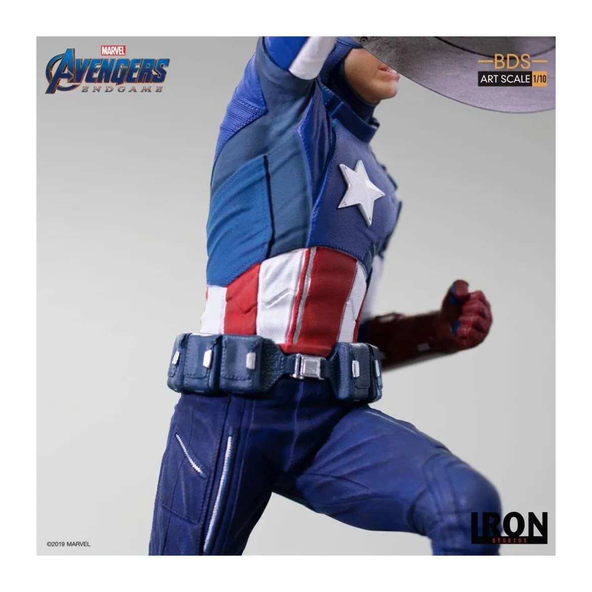Iron Studios - BDS Art Scale 1/10 - Avengers: Endgame Captain America 2012 - 21cm