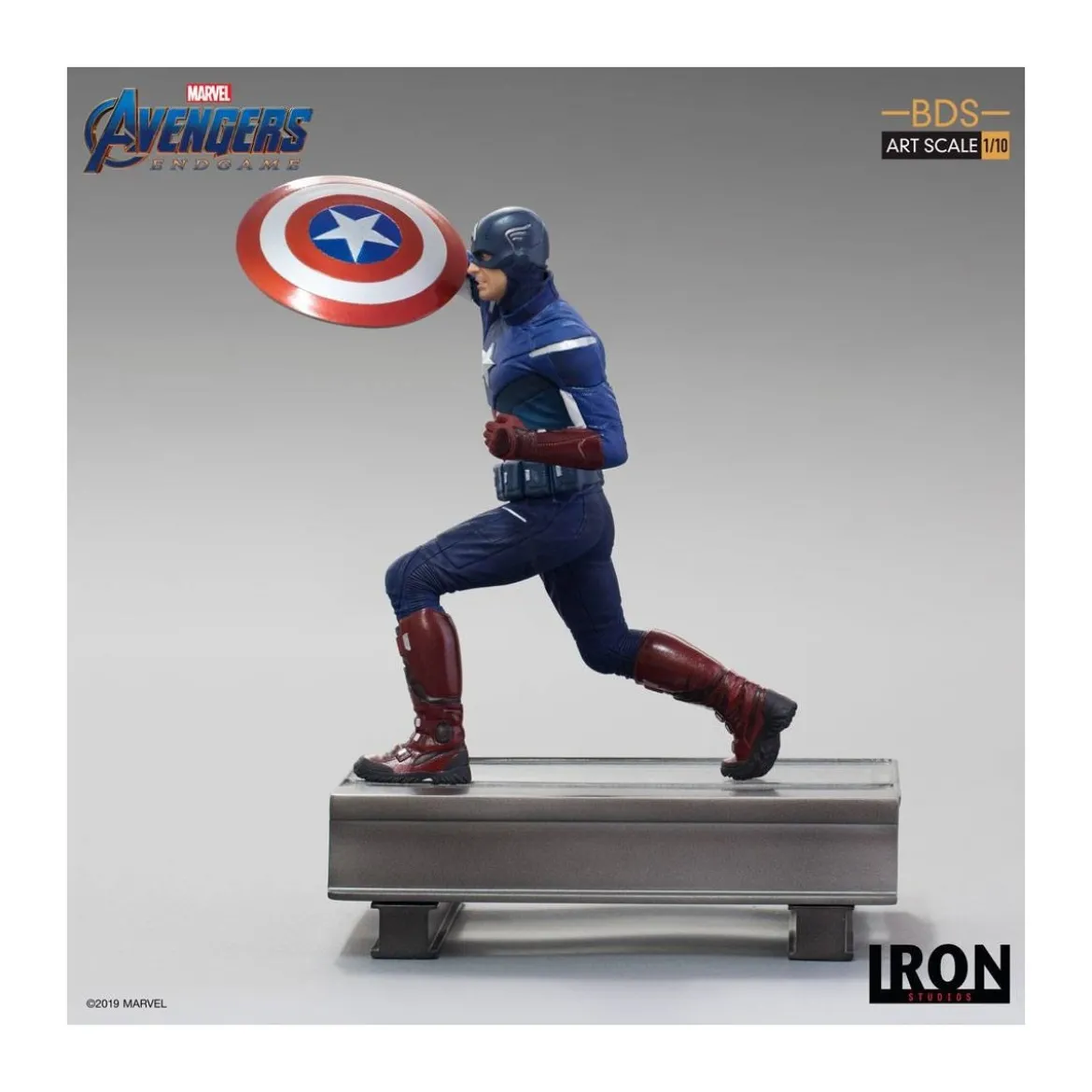 Iron Studios - BDS Art Scale 1/10 - Avengers: Endgame Captain America 2012 - 21cm