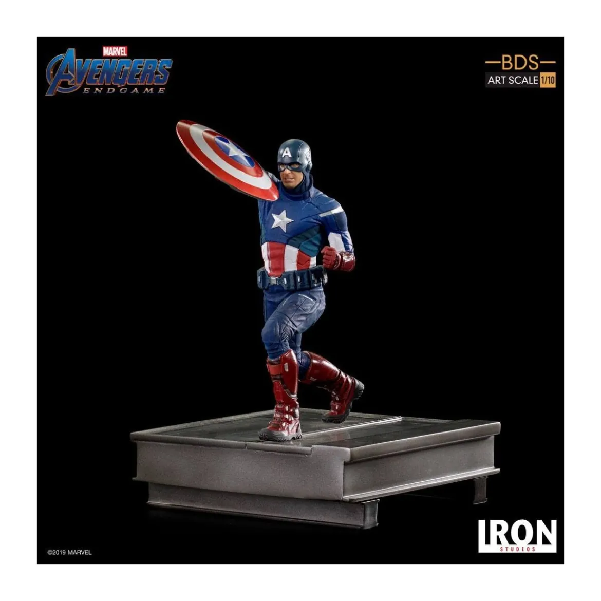 Iron Studios - BDS Art Scale 1/10 - Avengers: Endgame Captain America 2012 - 21cm