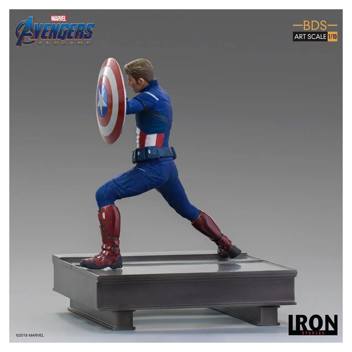 Iron Studios - BDS Art Scale 1/10 - Avengers: Endgame Captain America 2023 - 19cm