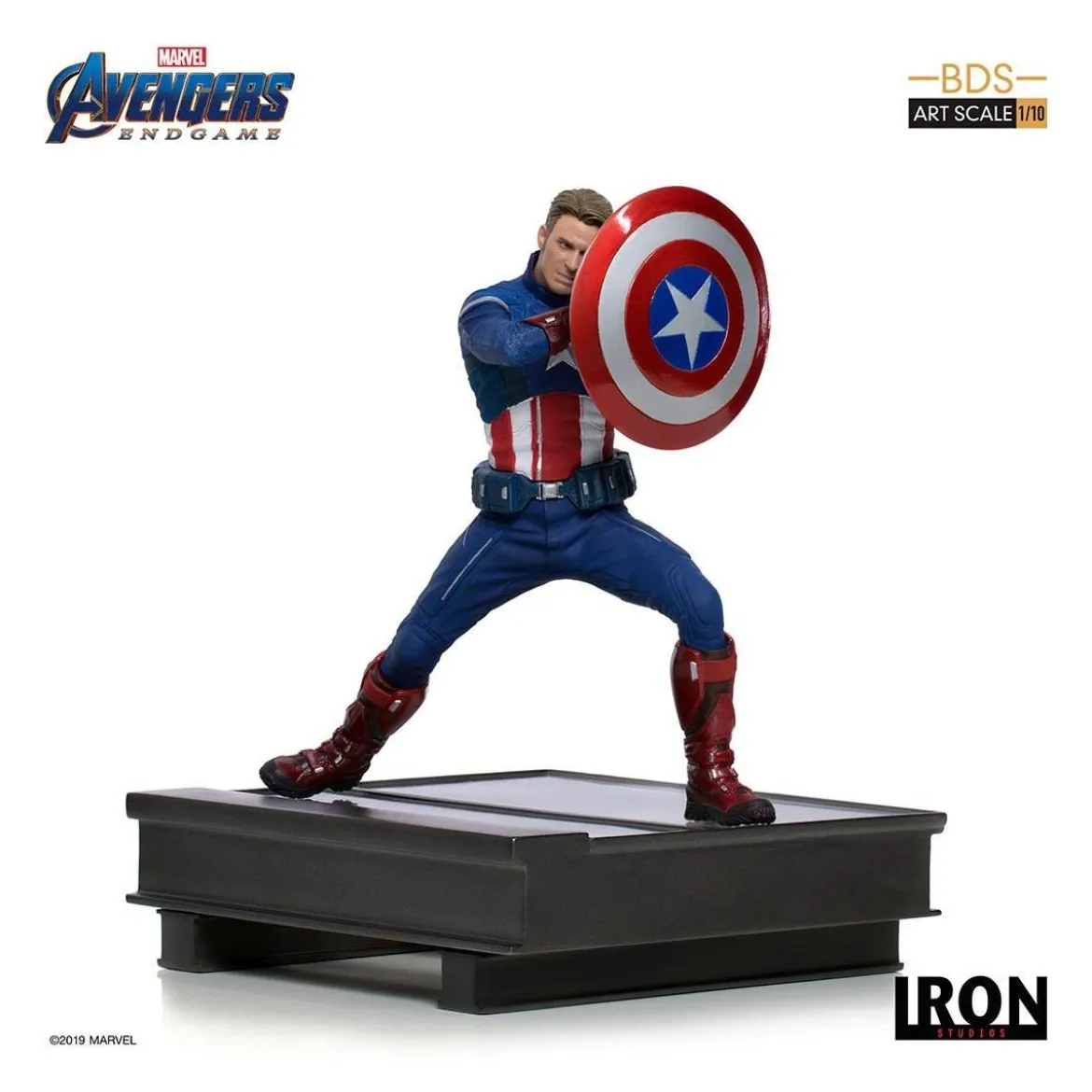 Iron Studios - BDS Art Scale 1/10 - Avengers: Endgame Captain America 2023 - 19cm
