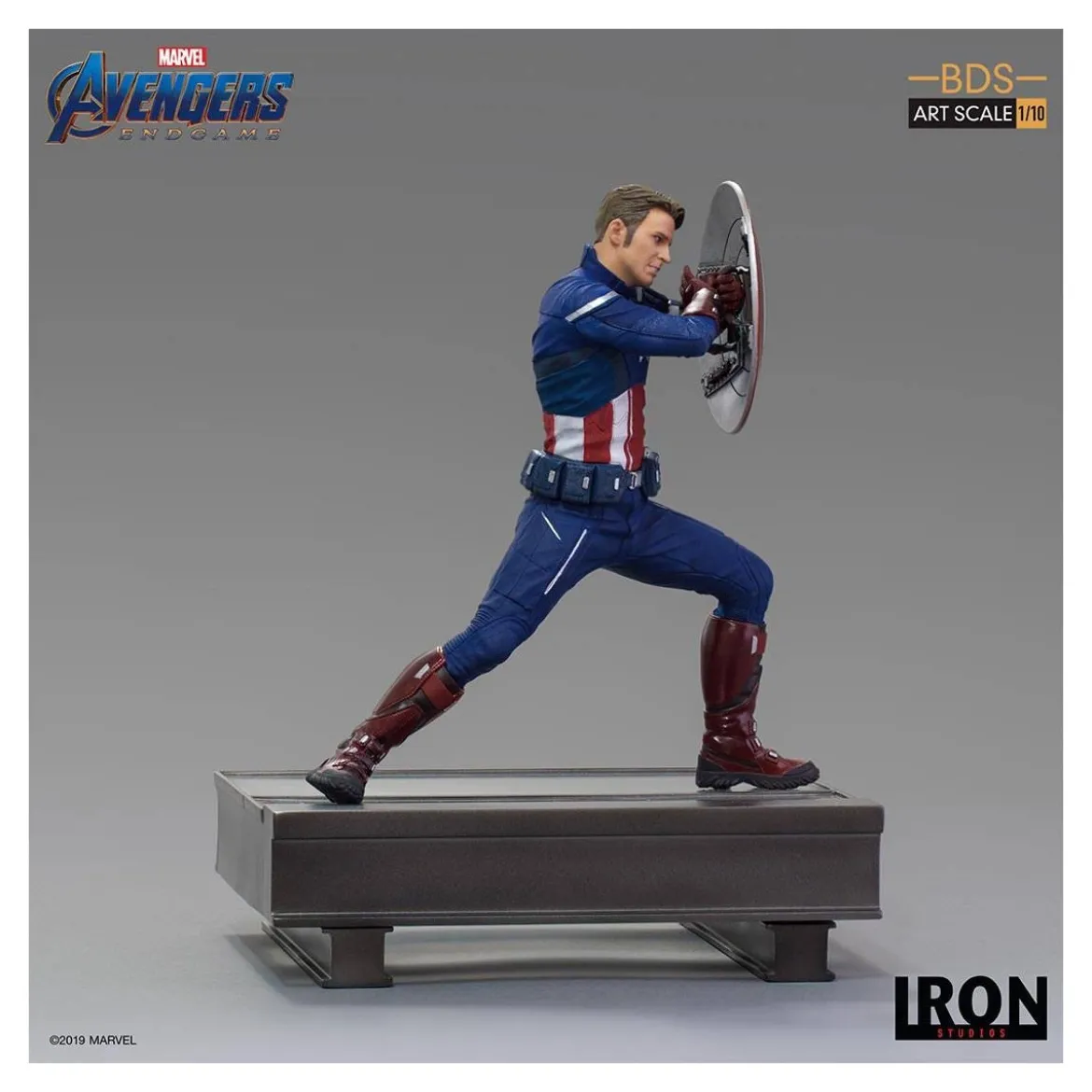 Iron Studios - BDS Art Scale 1/10 - Avengers: Endgame Captain America 2023 - 19cm