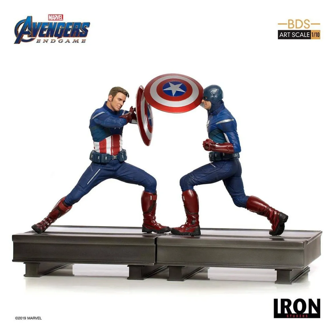 Iron Studios - BDS Art Scale 1/10 - Avengers: Endgame Captain America 2023 - 19cm