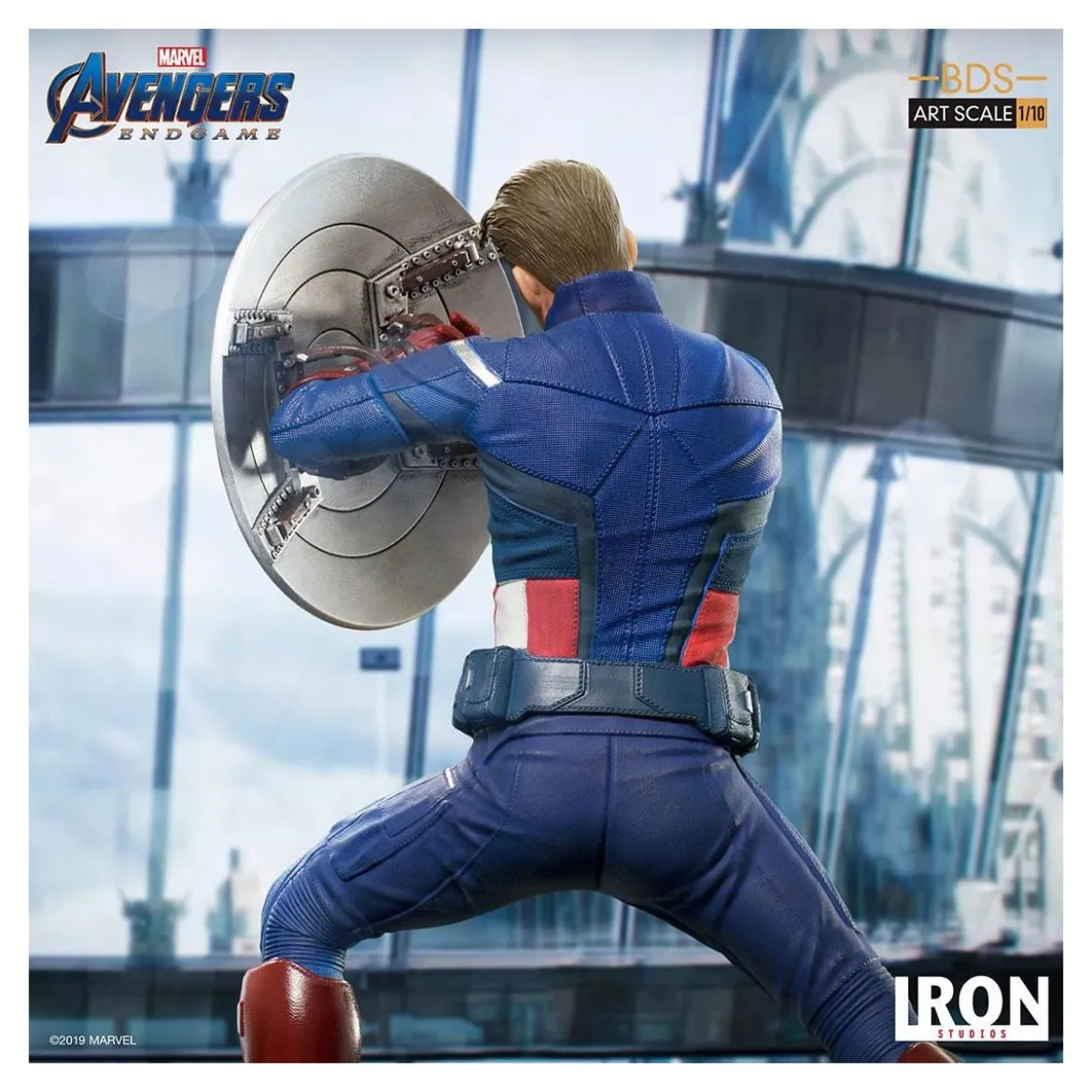 Iron Studios - BDS Art Scale 1/10 - Avengers: Endgame Captain America 2023 - 19cm