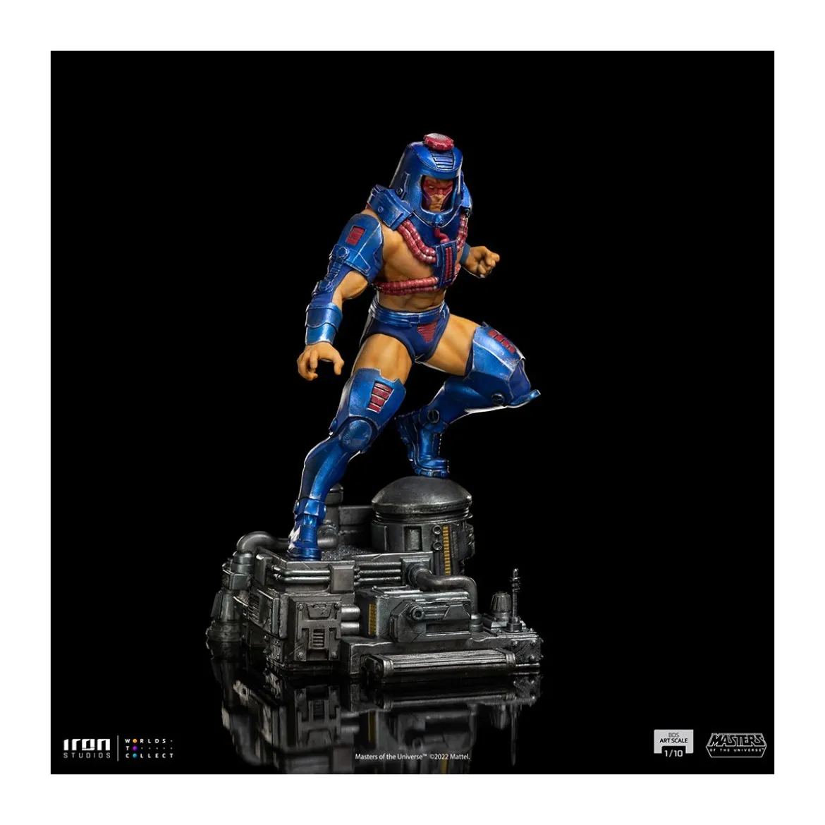 Iron Studios - BDS Art Scale 1/10 - Man-E-Face - Masters of the Universe - Les Maitres de l'Univers