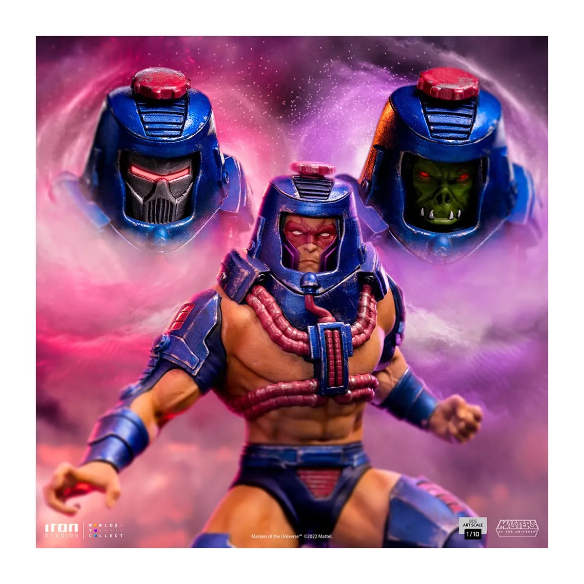 Iron Studios - BDS Art Scale 1/10 - Man-E-Face - Masters of the Universe - Les Maitres de l'Univers