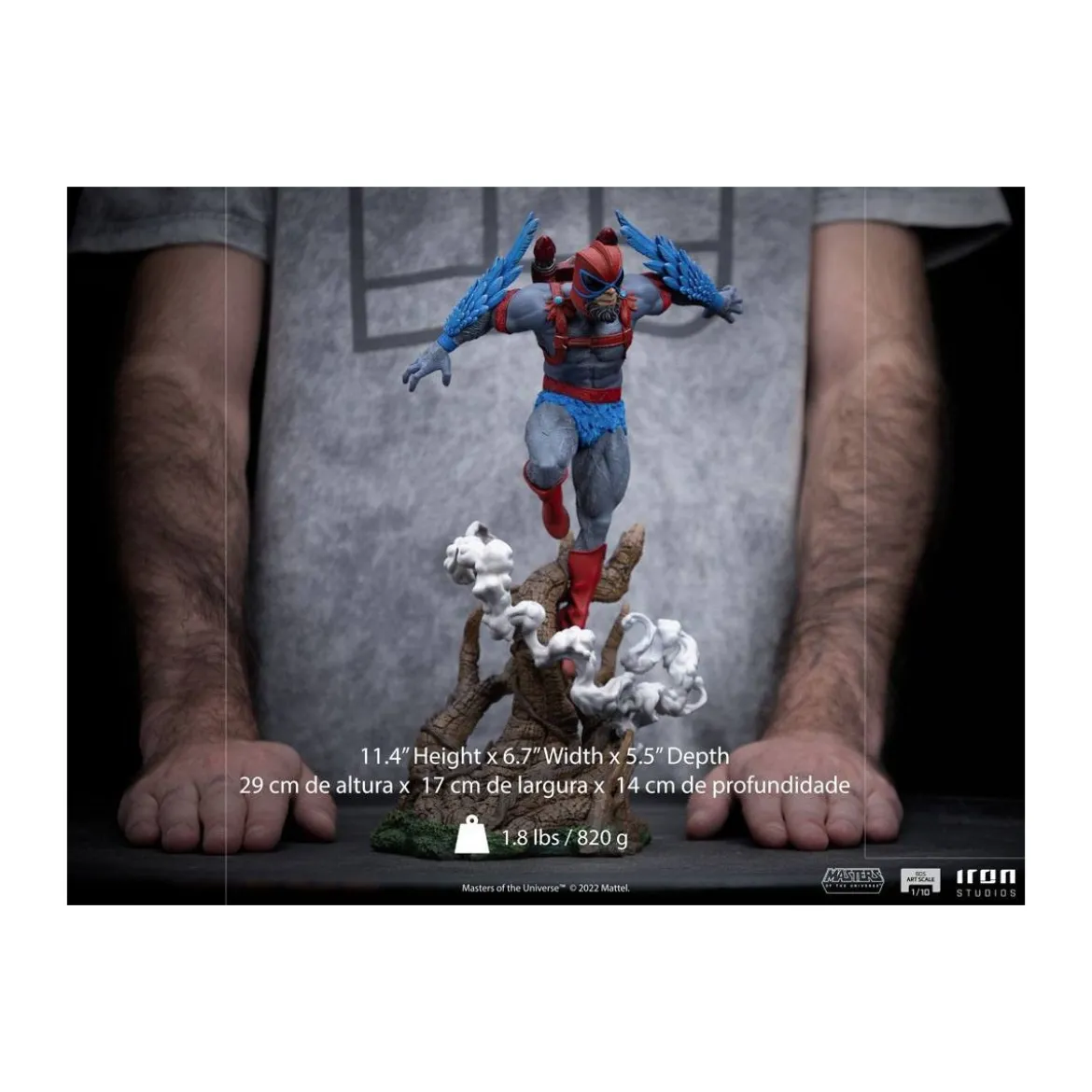 Iron Studios - BDS Art Scale 1/10 - Stratos - Masters of the Universe - Les Maitres de l'Univers