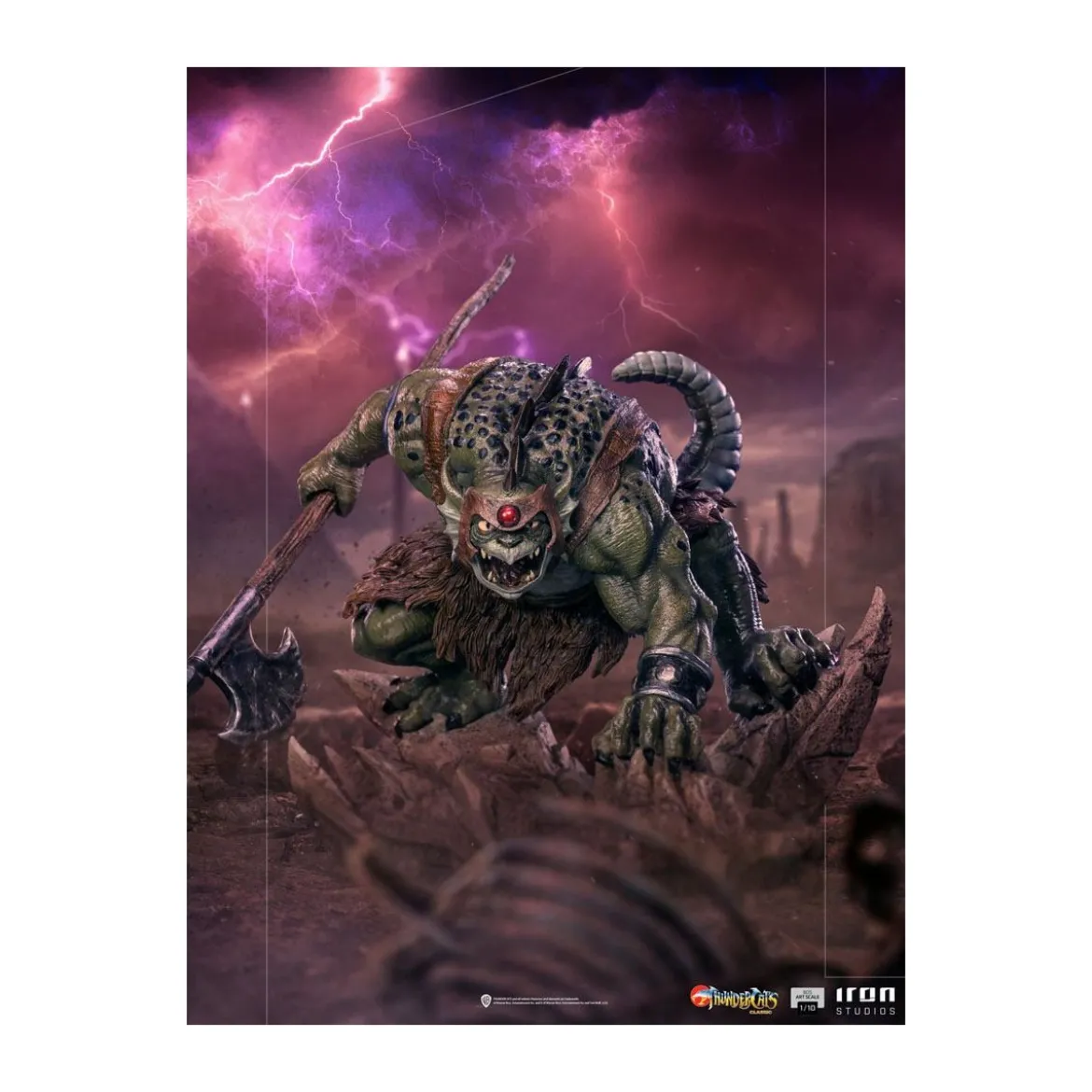 Iron Studios - BDS Art Scale 1/10 - Thundercats - Slithe - Cosmocats
