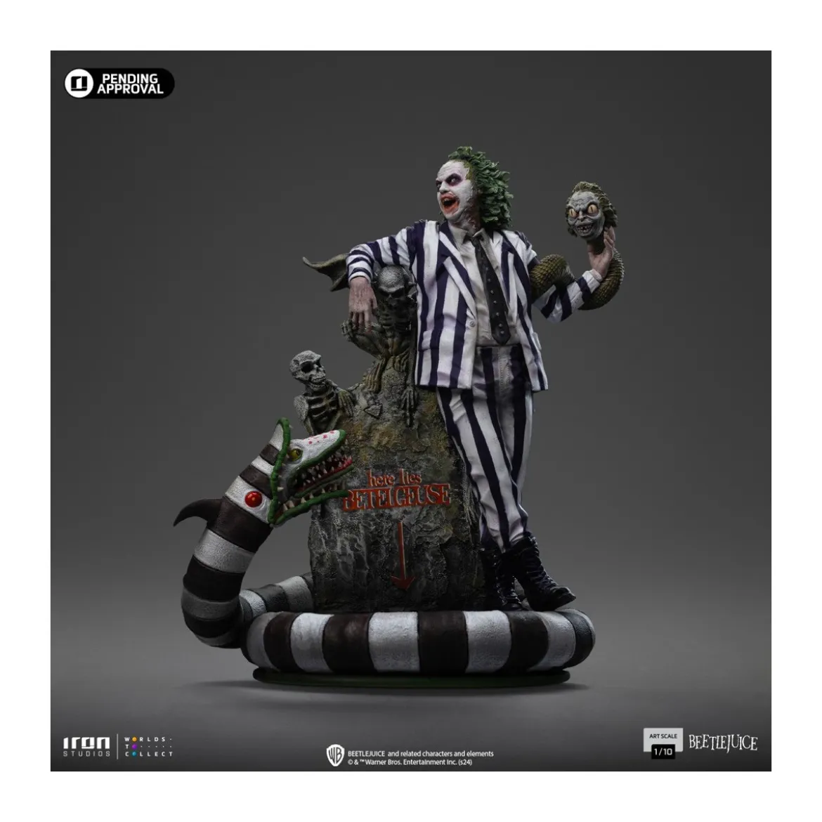 Iron Studios Beetlejuice Beetlejuice - Beetlejuice BDS Arts Scale 1/10