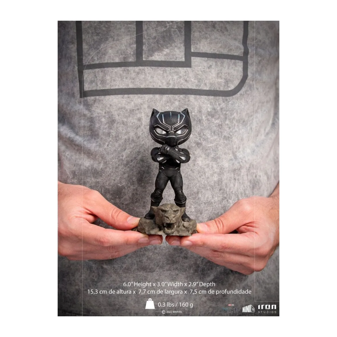 Iron Studios - Black Panther - The Infinity Saga Mini Co.Heroes PVC