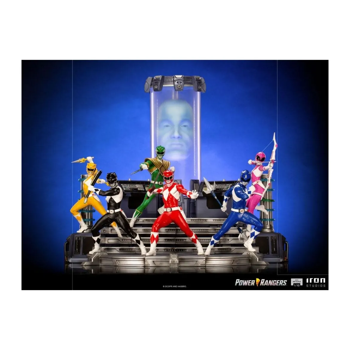 Iron Studios - Black Ranger - Power Rangers BDSArt Scale 1/10