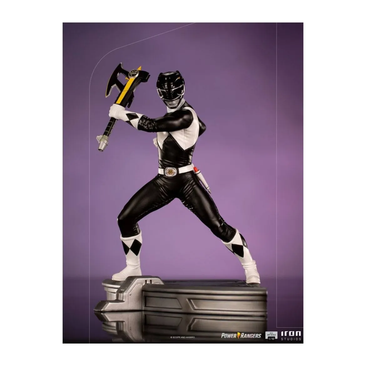 Iron Studios - Black Ranger - Power Rangers BDSArt Scale 1/10