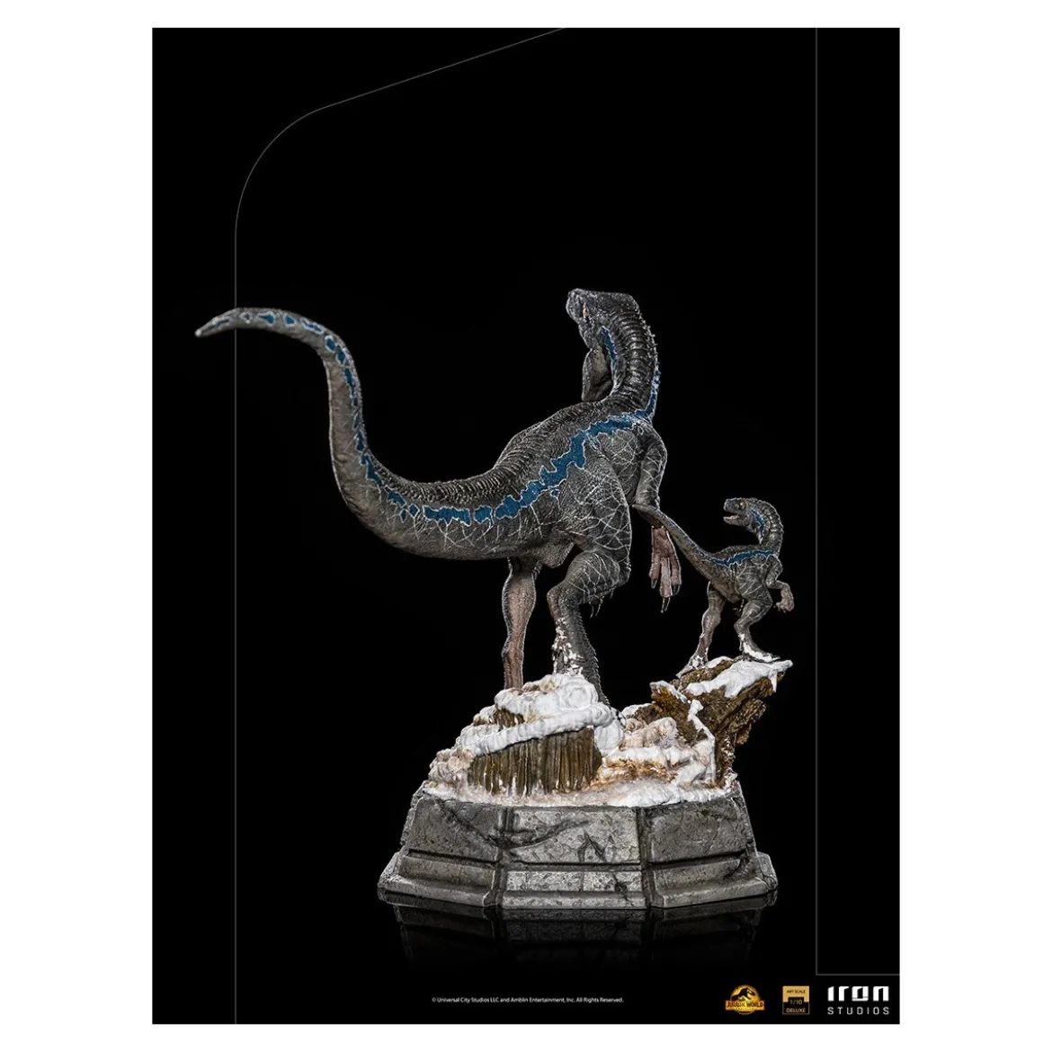 Iron Studios - Blue & Beta - Jurassic World Dominion 1/10 Deluxe Art Scale