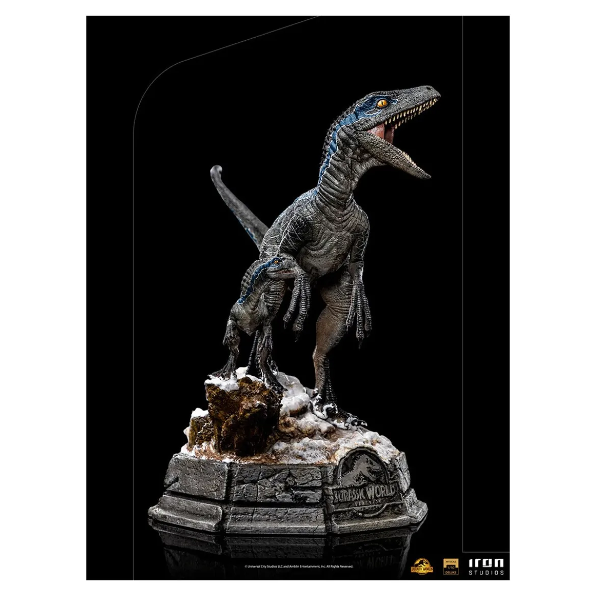 Iron Studios - Blue & Beta - Jurassic World Dominion 1/10 Deluxe Art Scale