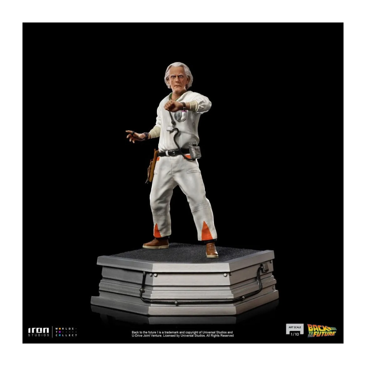 Iron Studios - BTTF - Doc Brown Back to the Future - BDS Art Scale