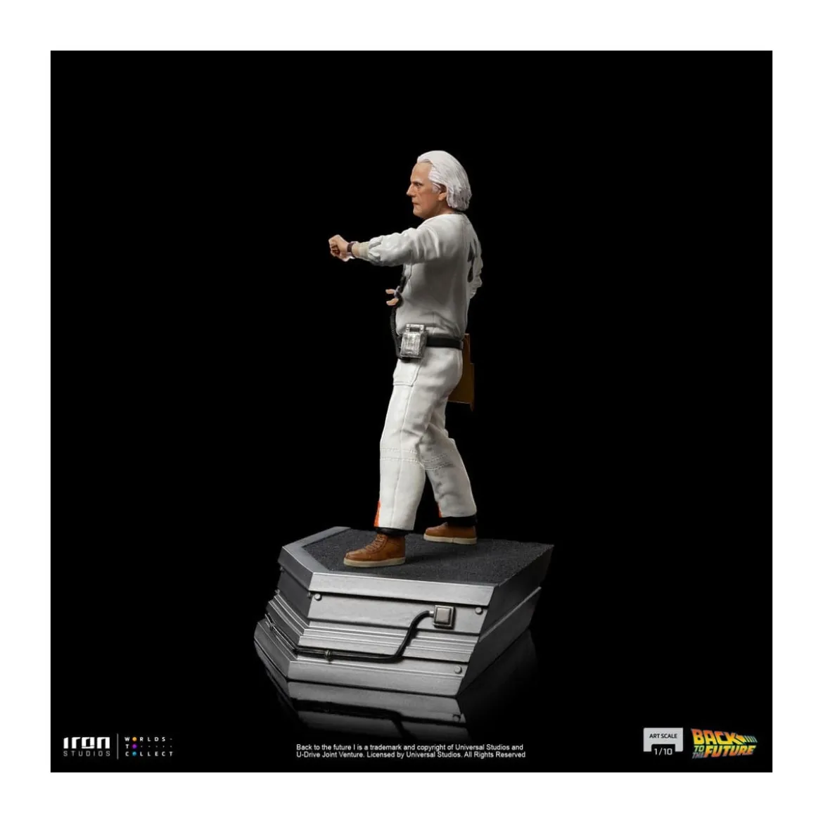Iron Studios - BTTF - Doc Brown Back to the Future - BDS Art Scale