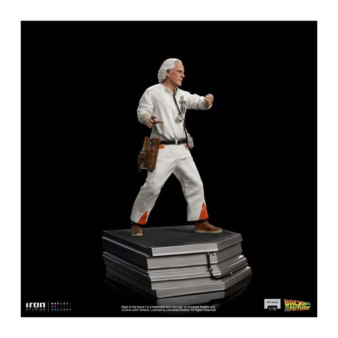 Iron Studios - BTTF - Doc Brown Back to the Future - BDS Art Scale