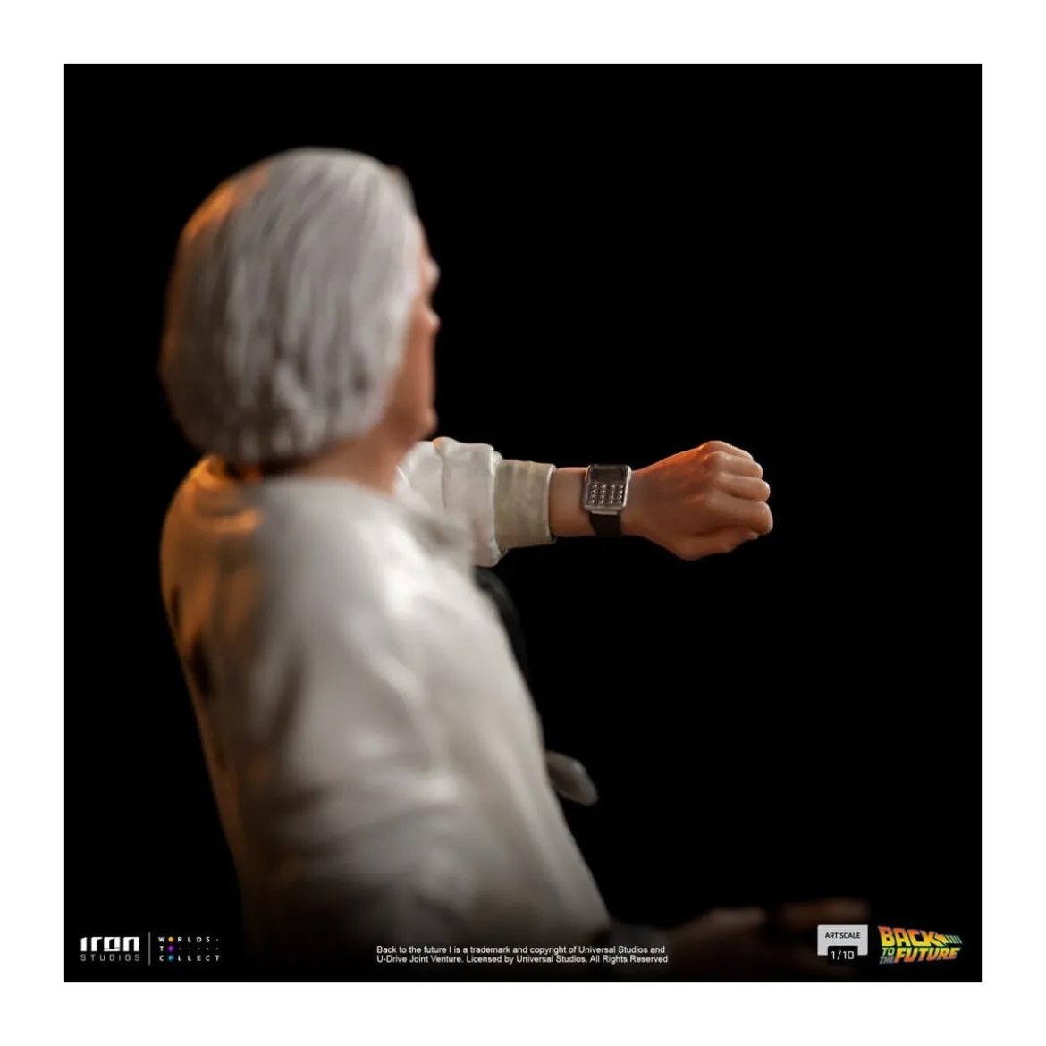 Iron Studios - BTTF - Doc Brown Back to the Future - BDS Art Scale