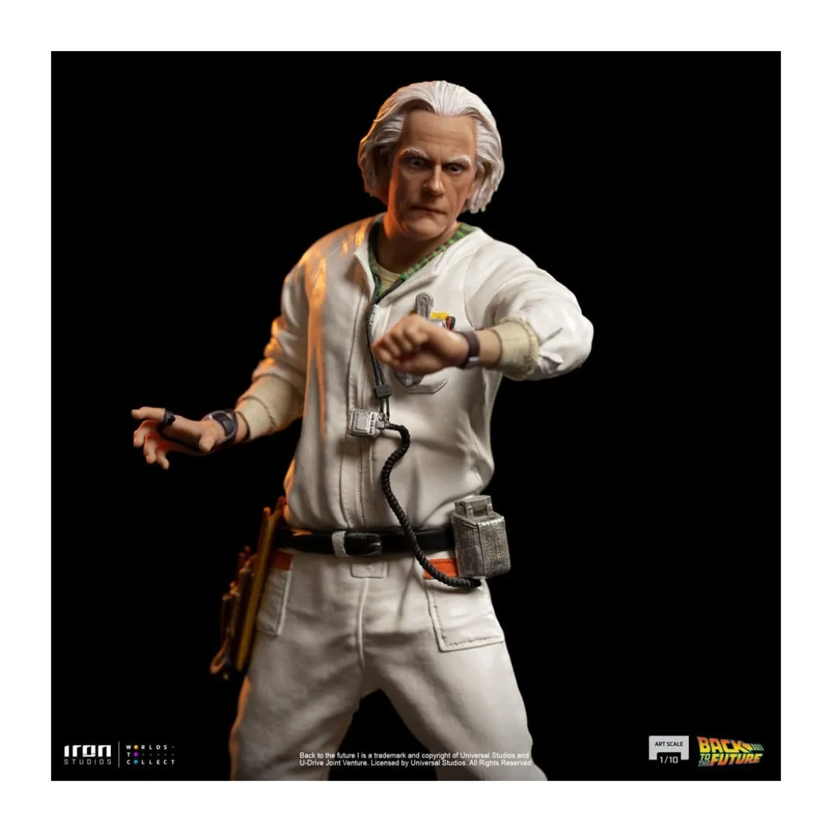 Iron Studios - BTTF - Doc Brown Back to the Future - BDS Art Scale