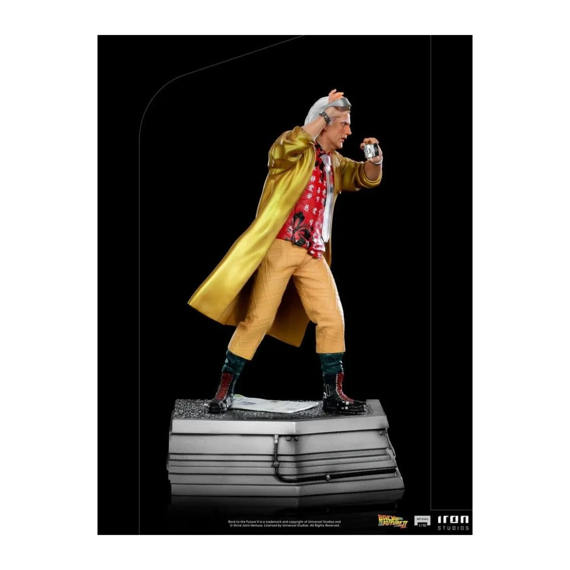 Iron Studios - BTTF 2 - Doc Brown Back to the Future Part II - BDS Art Scale