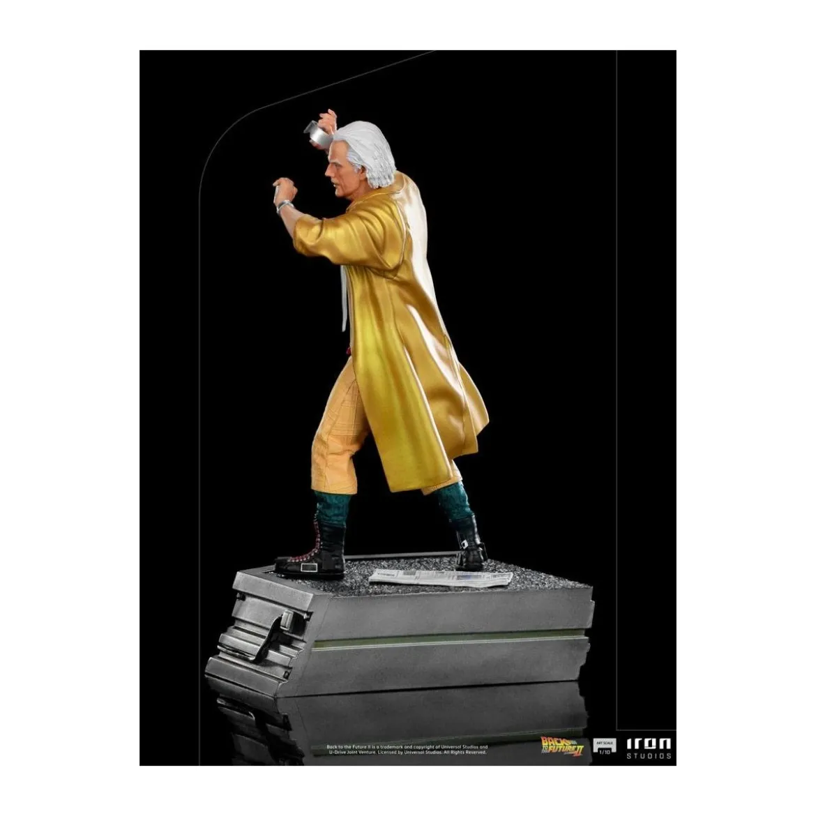 Iron Studios - BTTF 2 - Doc Brown Back to the Future Part II - BDS Art Scale