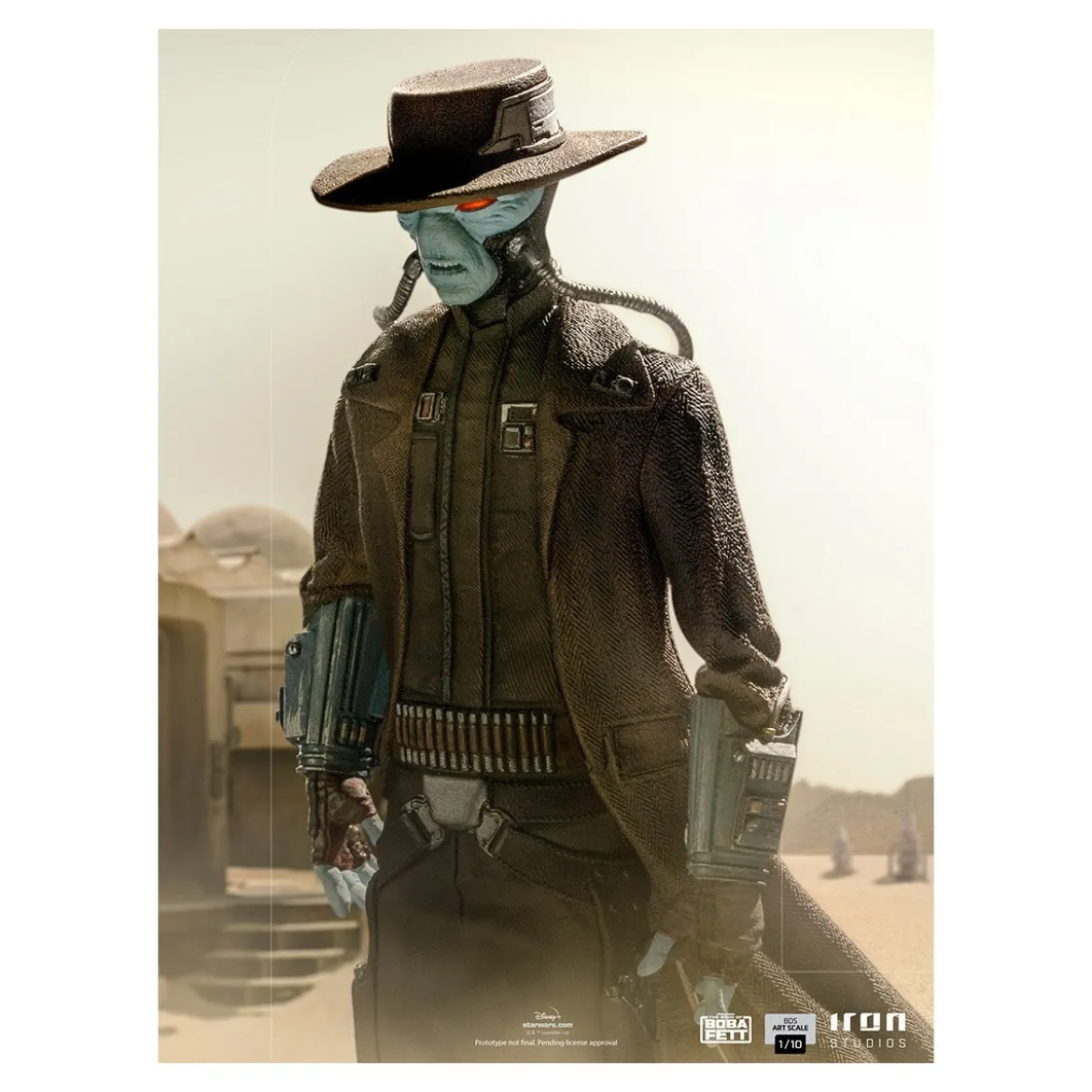 IRON STUDIOS - Cad Bane BDS Art Scale 1/10 - Star Wars The Book of Boba Fett