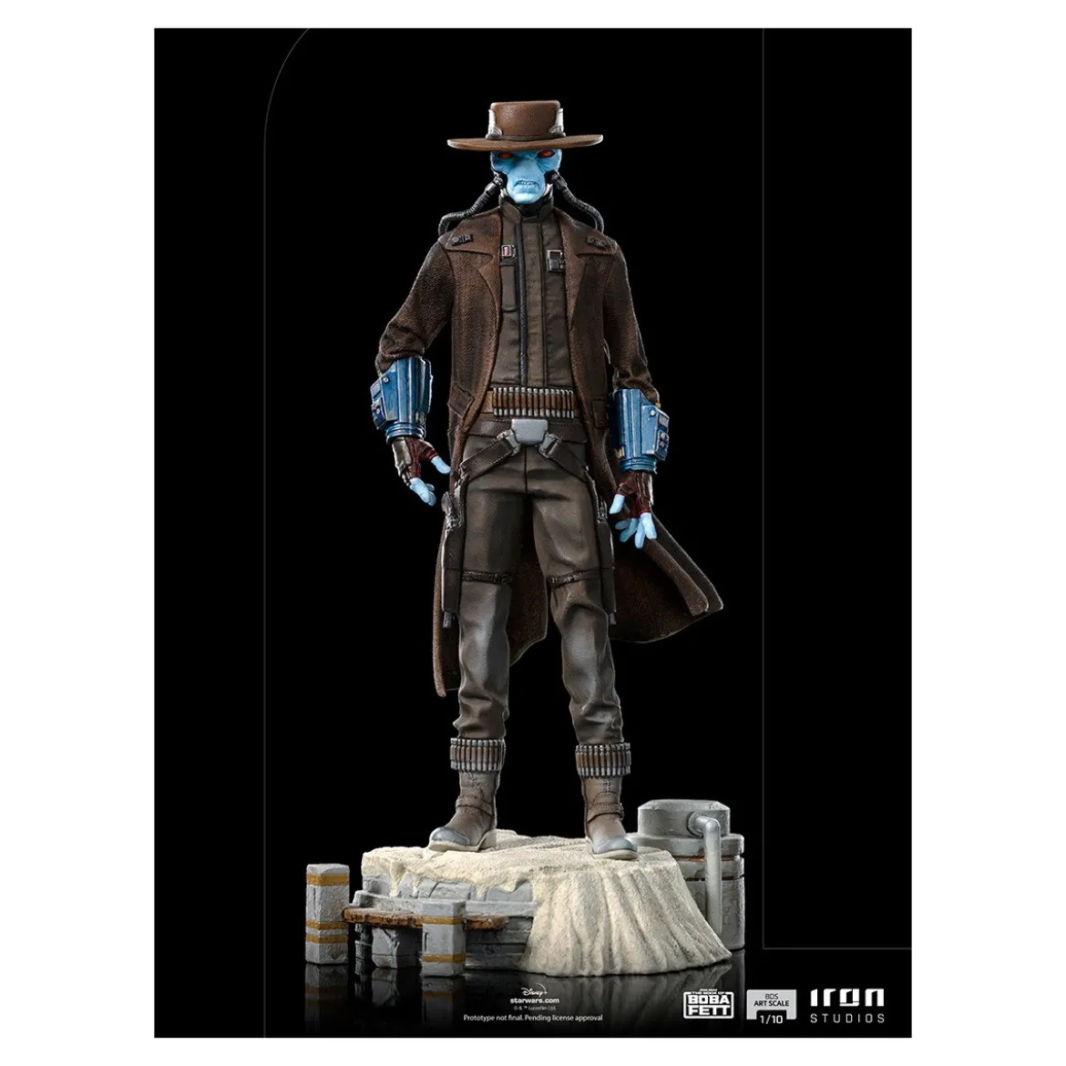 IRON STUDIOS - Cad Bane BDS Art Scale 1/10 - Star Wars The Book of Boba Fett