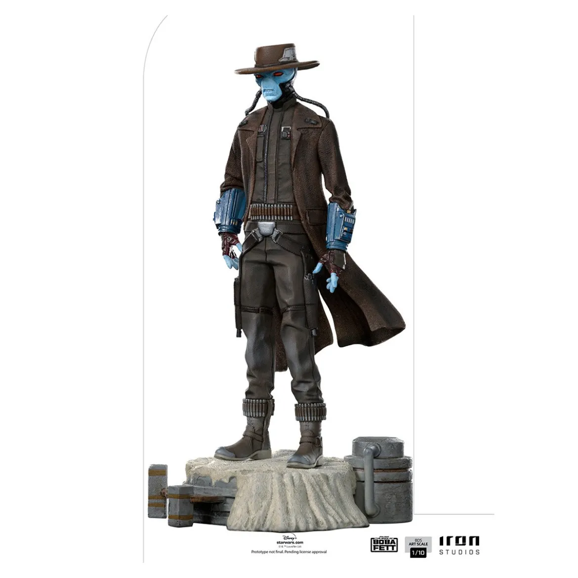 IRON STUDIOS - Cad Bane BDS Art Scale 1/10 - Star Wars The Book of Boba Fett