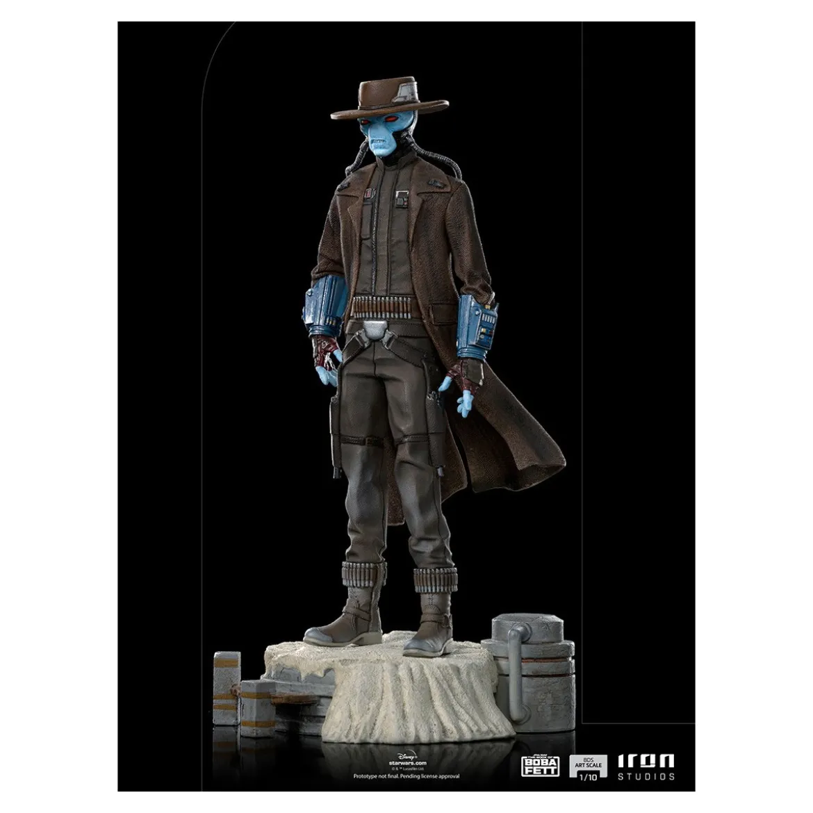 IRON STUDIOS - Cad Bane BDS Art Scale 1/10 - Star Wars The Book of Boba Fett