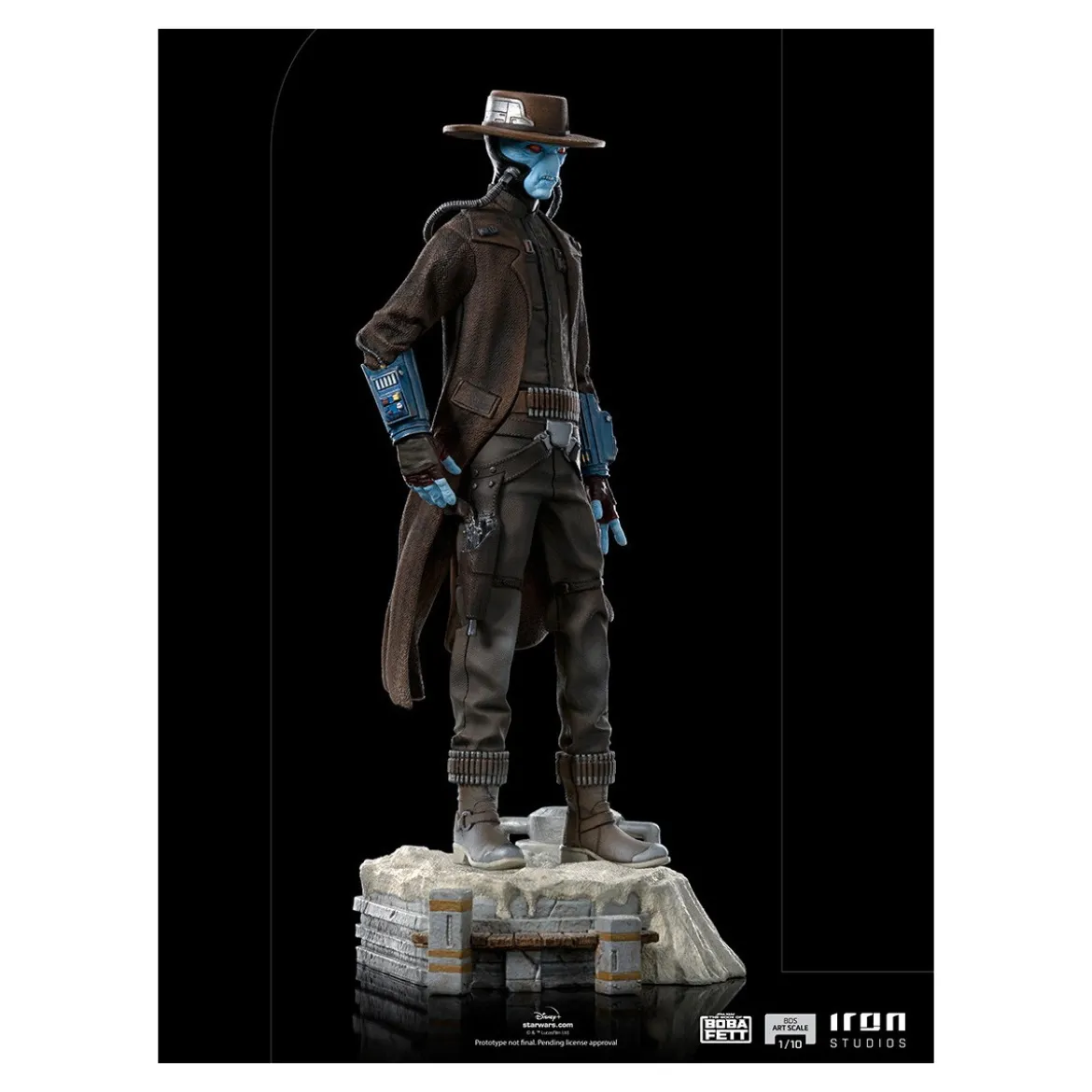 IRON STUDIOS - Cad Bane BDS Art Scale 1/10 - Star Wars The Book of Boba Fett