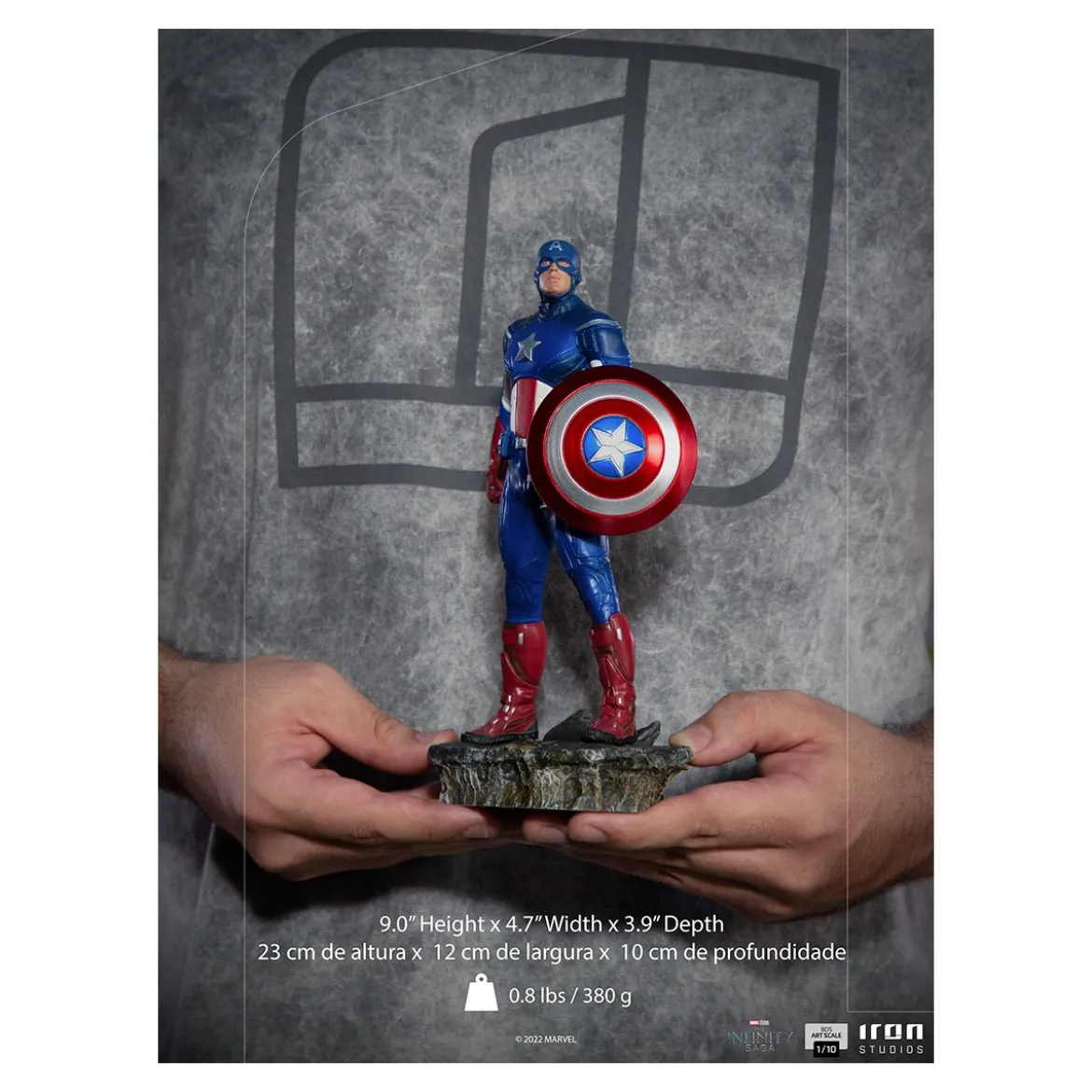 Iron Studios - CAPTAIN AMERICA - Battle of NY The Infinity Saga 1/10 BDS Art Scale