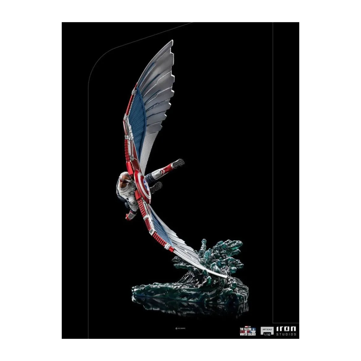 Iron Studios - Captain America Sam Wilson Deluxe - The Falcon and The Winter Soldier statuette 1/10 Art Scale