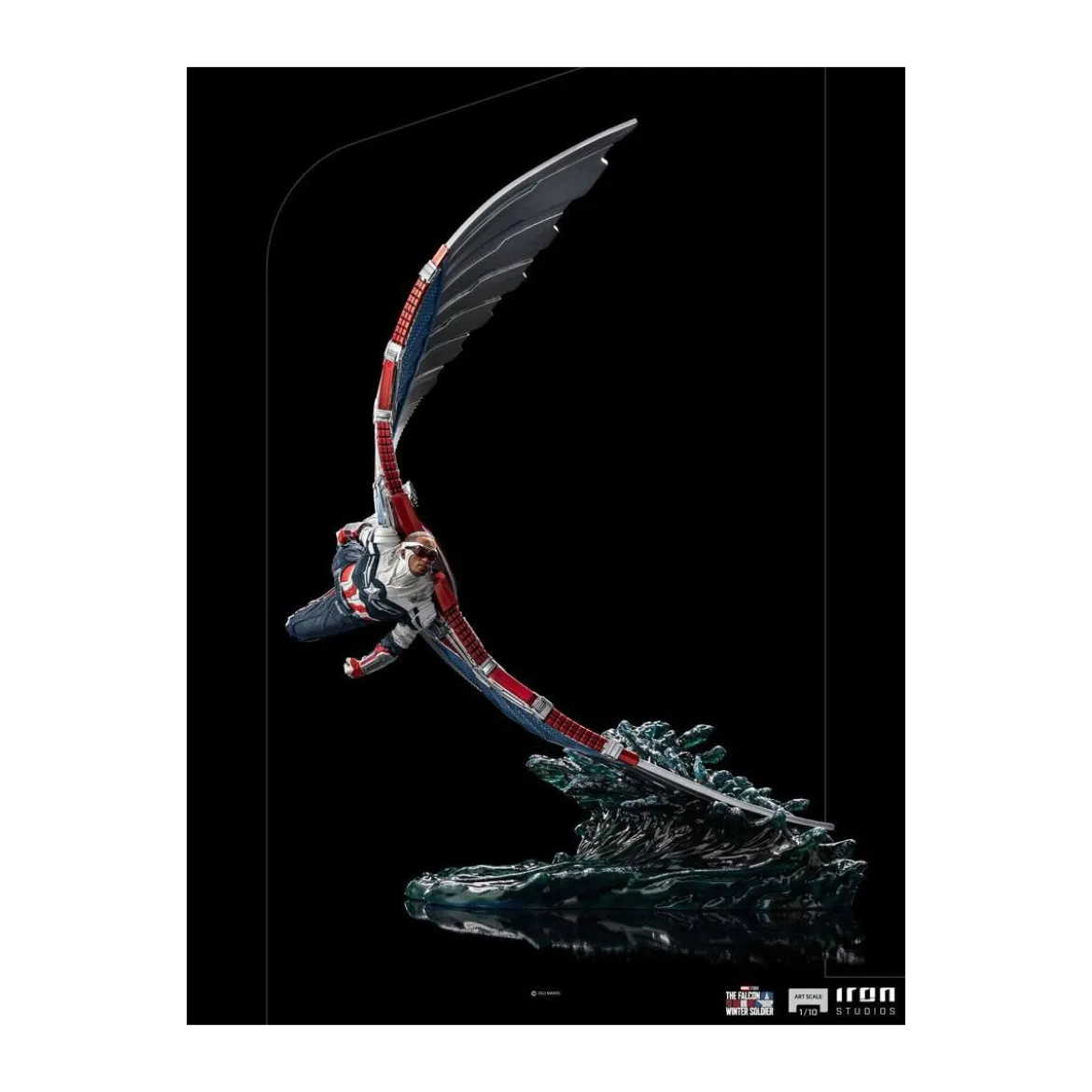 Iron Studios - Captain America Sam Wilson Deluxe - The Falcon and The Winter Soldier statuette 1/10 Art Scale