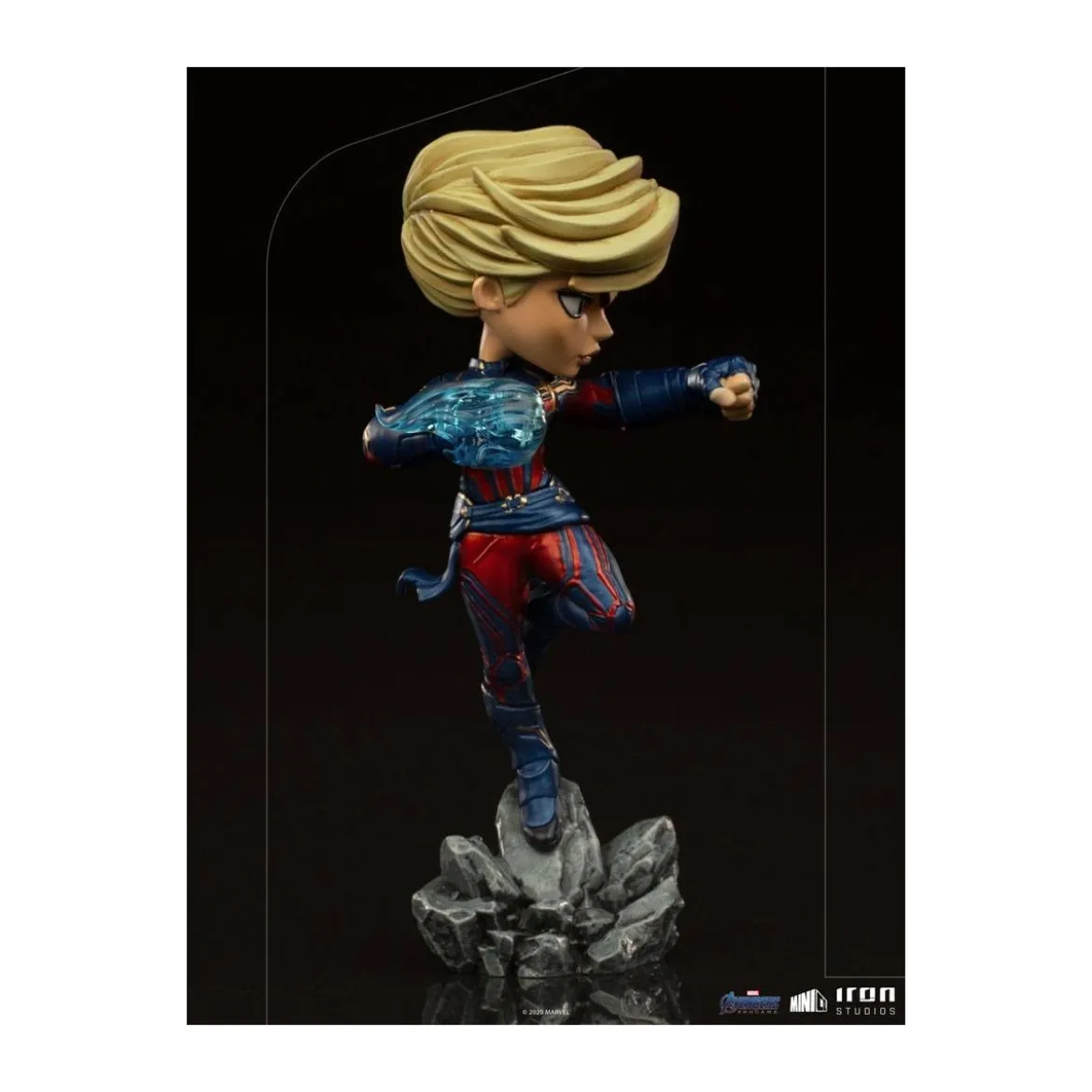 Iron Studios -Captain Marvel - Mini Co.Heroes PVC