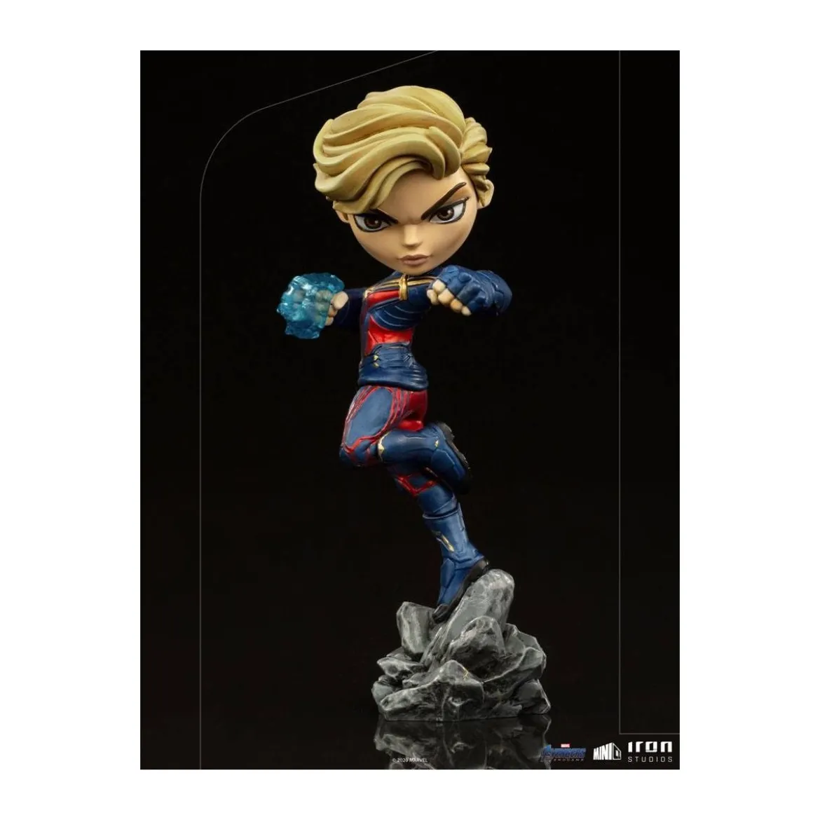 Iron Studios -Captain Marvel - Mini Co.Heroes PVC