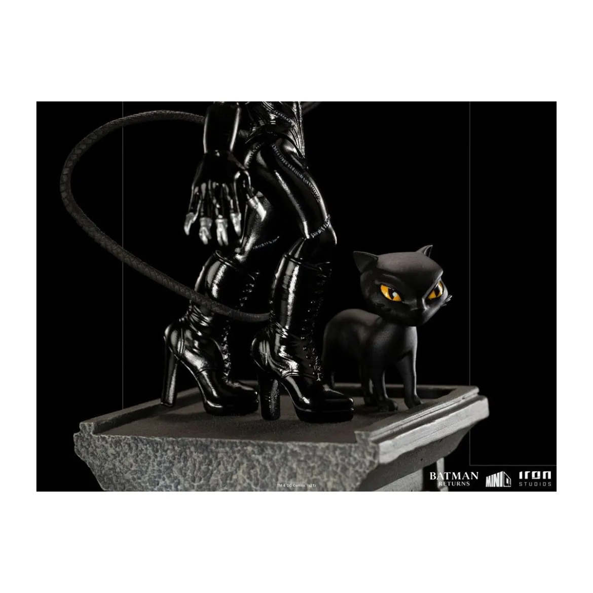 Iron Studios - Catwoman - Batman Returns Tim Burton - Mini Co.Heroes Deluxe PVC