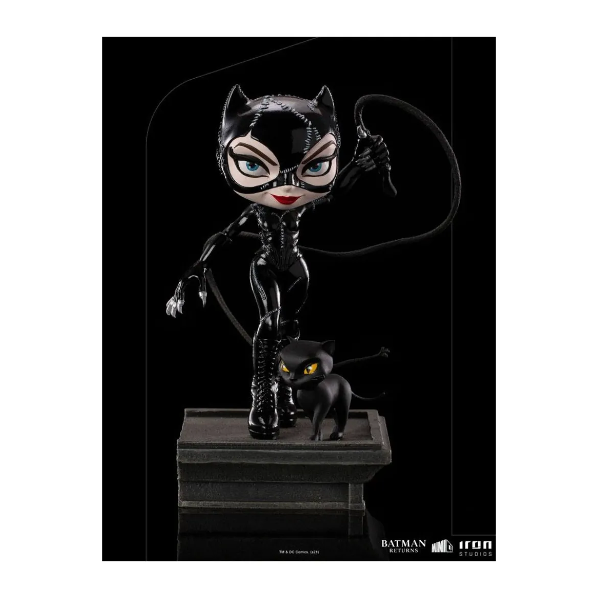 Iron Studios - Catwoman - Batman Returns Tim Burton - Mini Co.Heroes Deluxe PVC