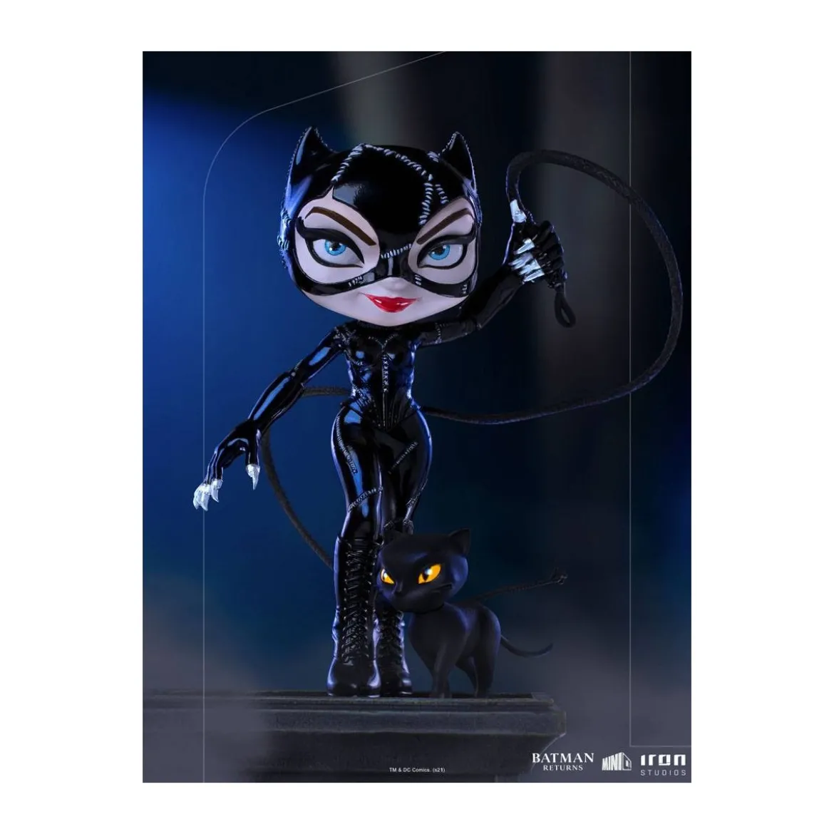 Iron Studios - Catwoman - Batman Returns Tim Burton - Mini Co.Heroes Deluxe PVC