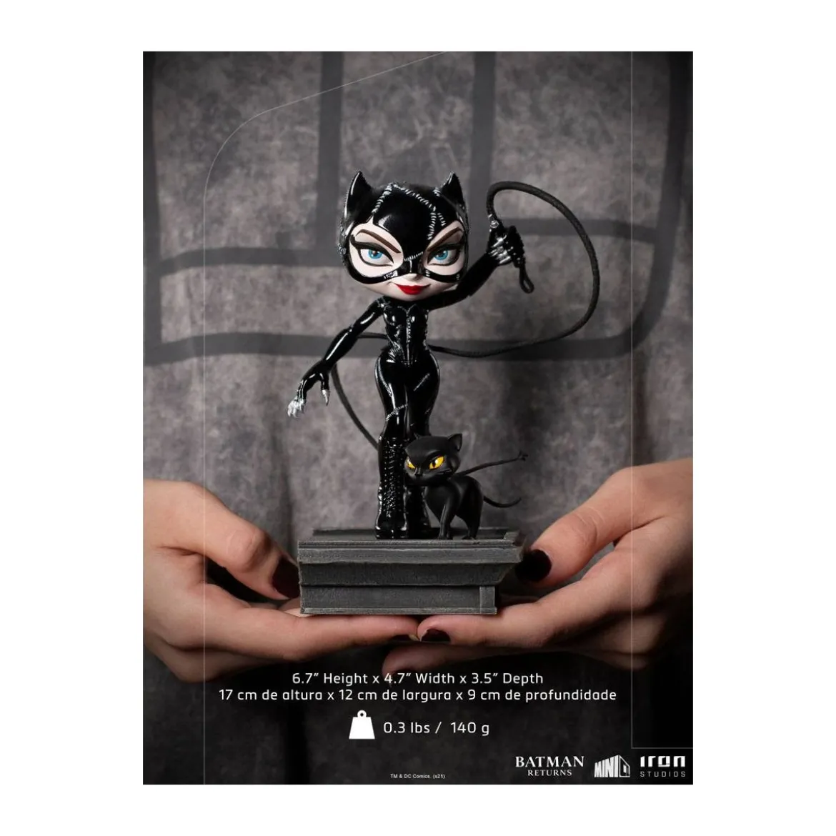 Iron Studios - Catwoman - Batman Returns Tim Burton - Mini Co.Heroes Deluxe PVC
