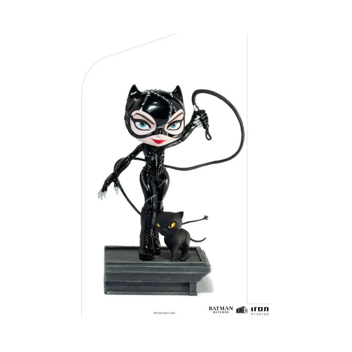 Iron Studios - Catwoman - Batman Returns Tim Burton - Mini Co.Heroes Deluxe PVC