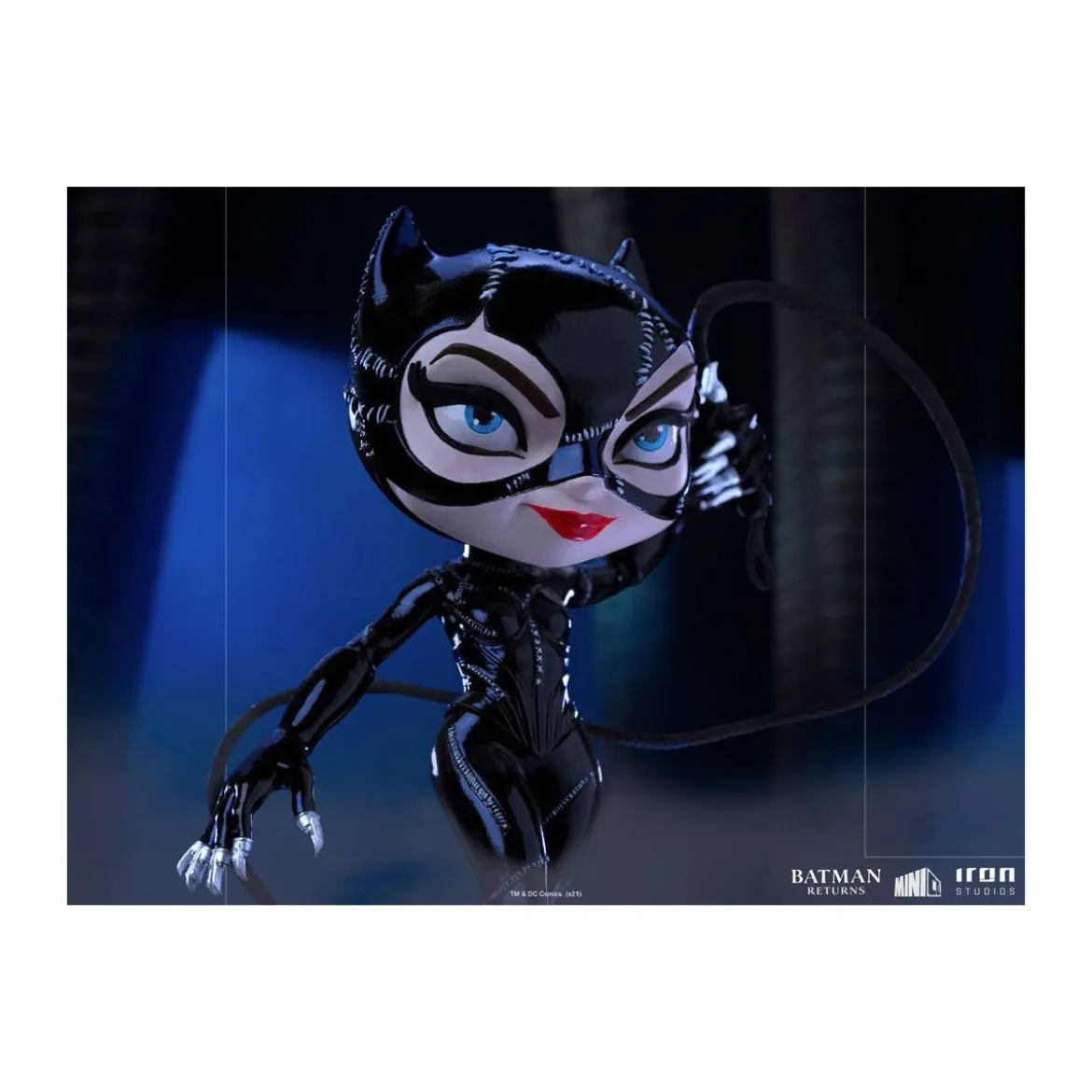 Iron Studios - Catwoman - Batman Returns Tim Burton - Mini Co.Heroes Deluxe PVC