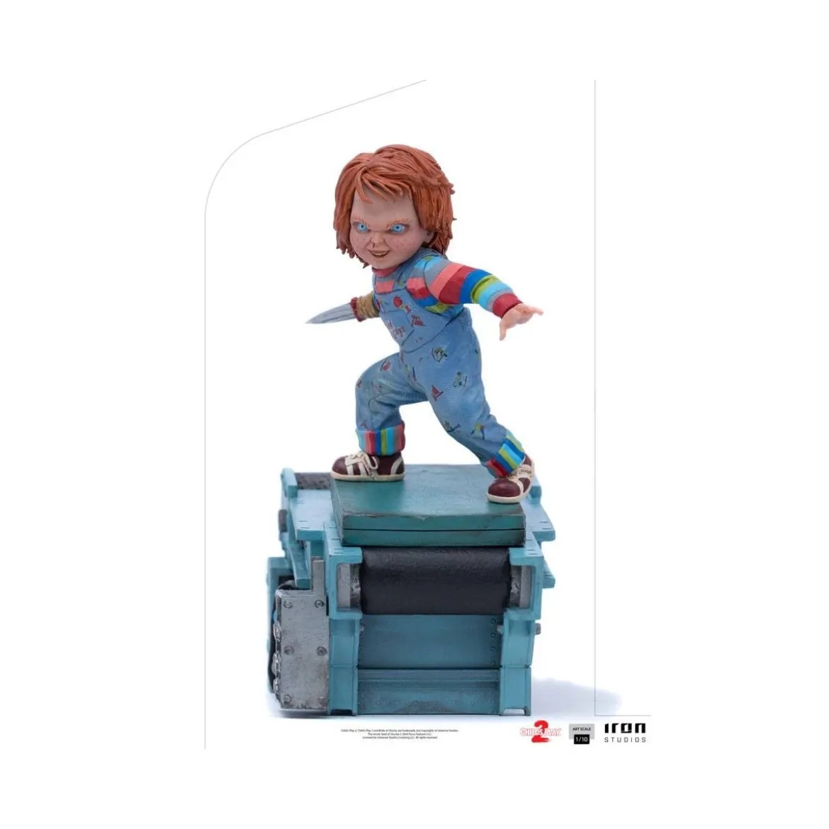 Iron Studios - Chucky, la poupée de sang - Child's Play 2 Statuette 1/10 Art Scale