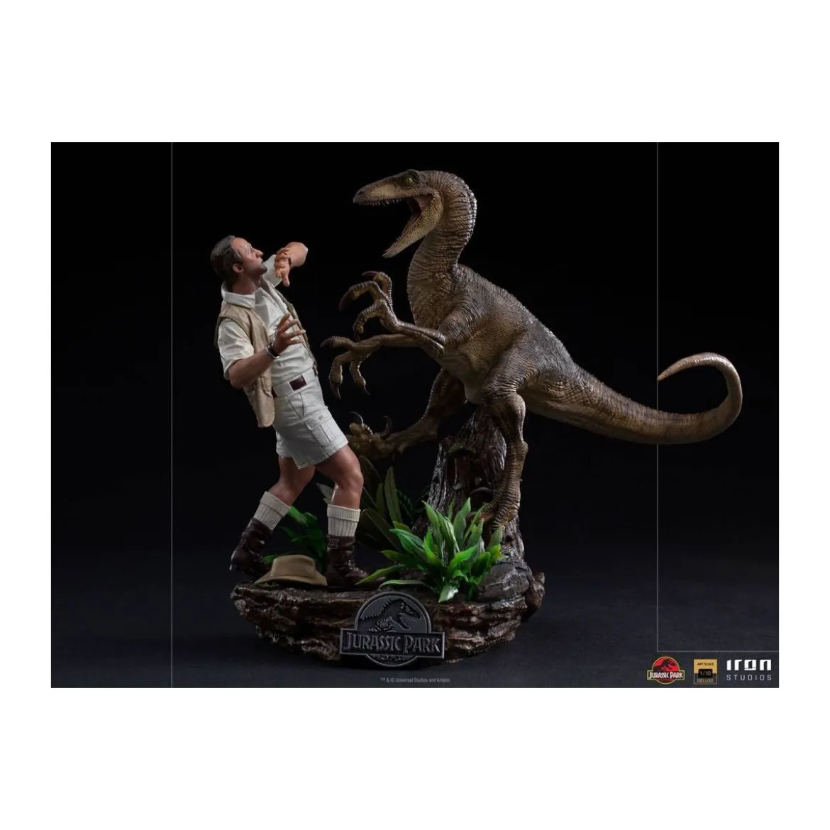 Iron Studios - Clever Girl - Jurassic Park 1/10 Deluxe Art Scale