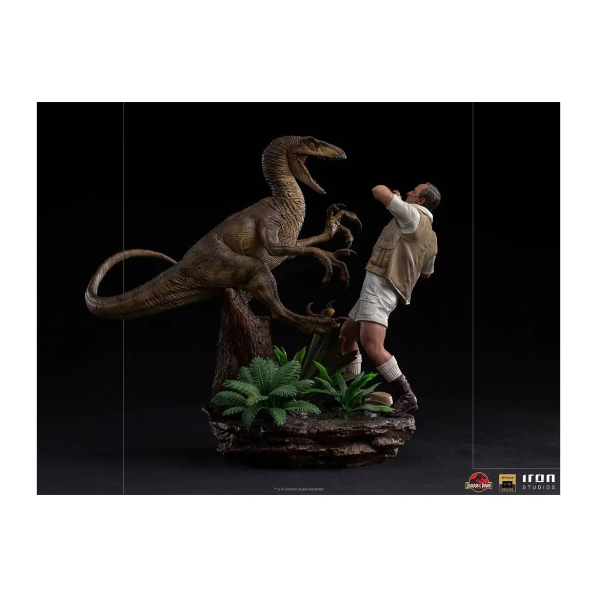 Iron Studios - Clever Girl - Jurassic Park 1/10 Deluxe Art Scale
