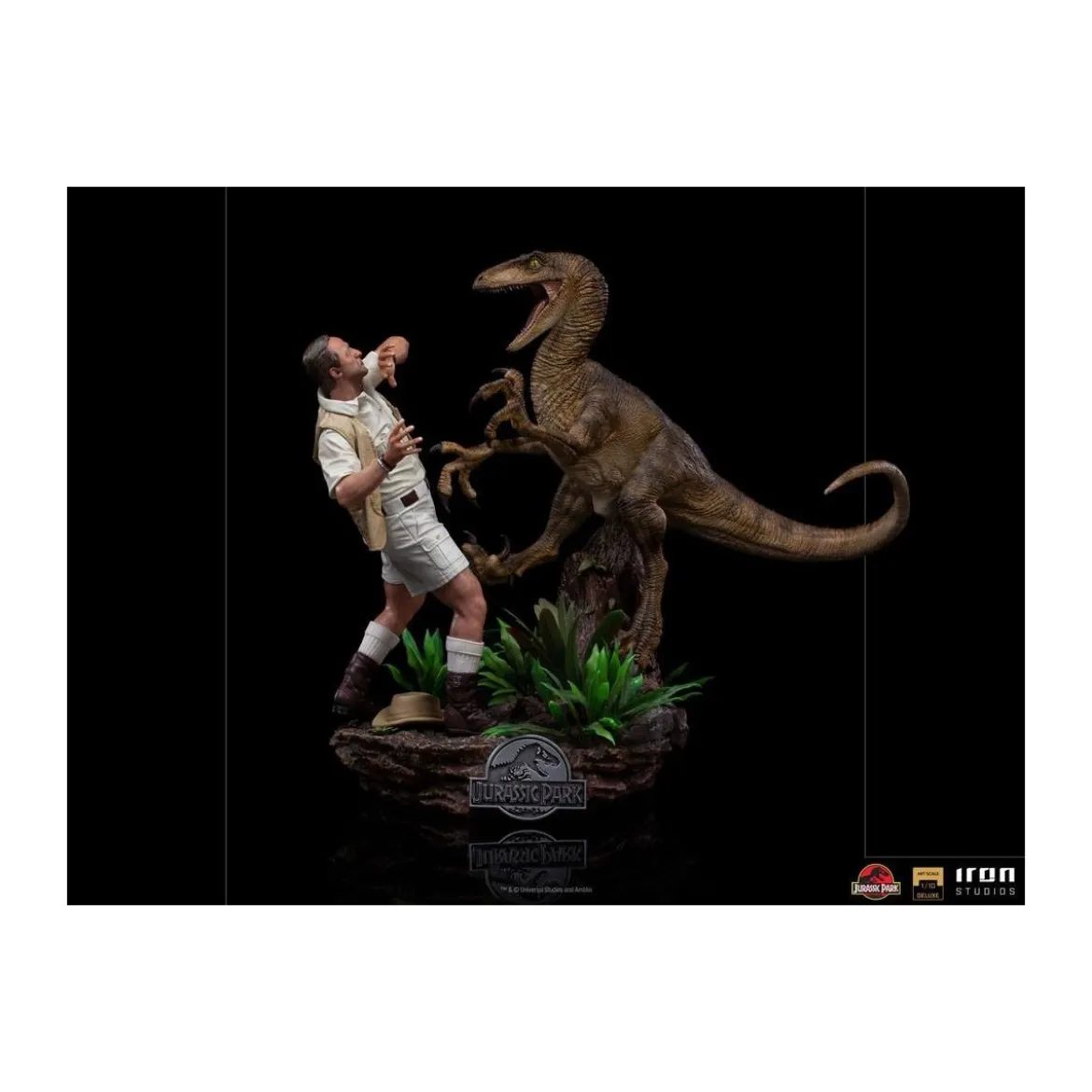Iron Studios - Clever Girl - Jurassic Park 1/10 Deluxe Art Scale